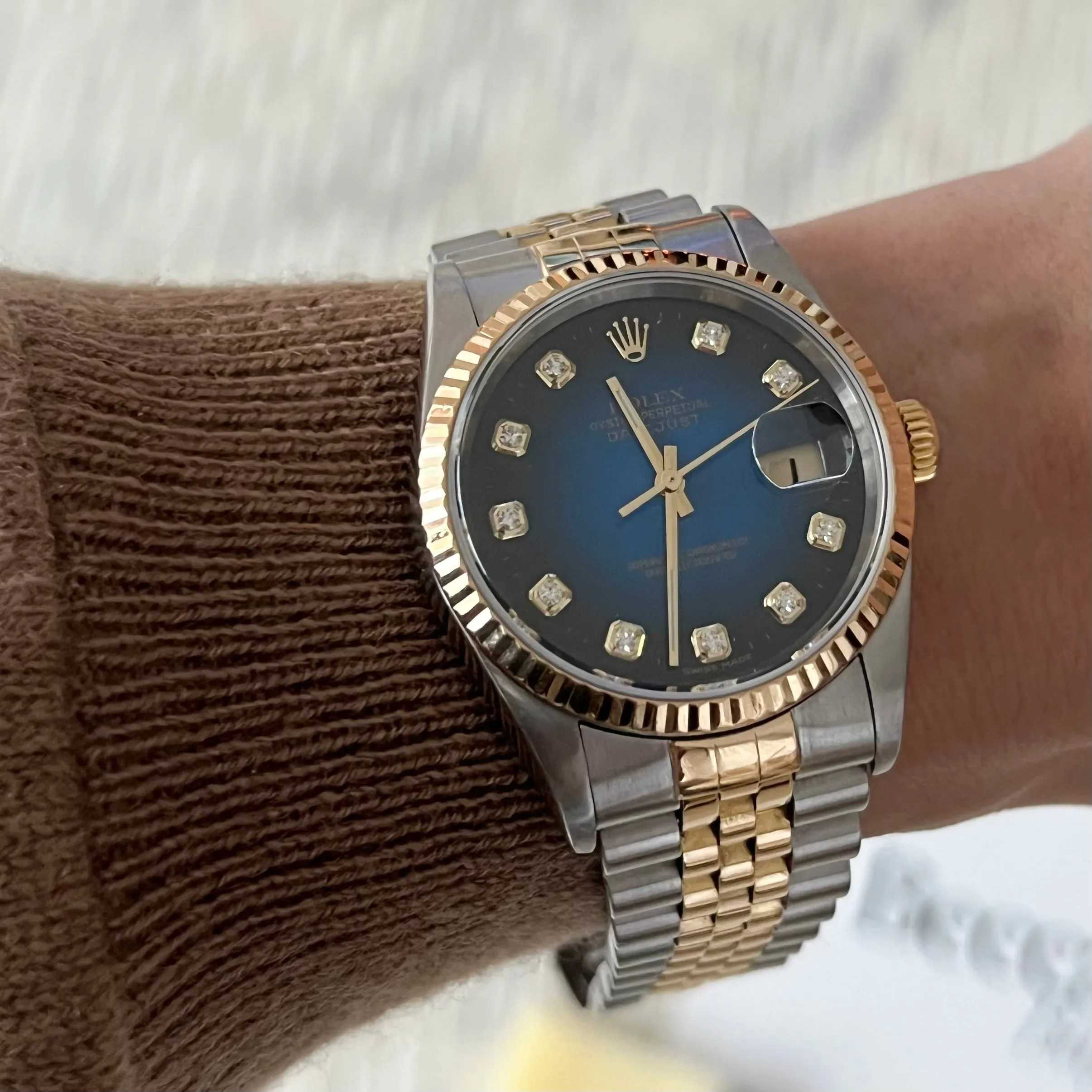 Refined Rolex Datejust Two-Tone 31mm Watch