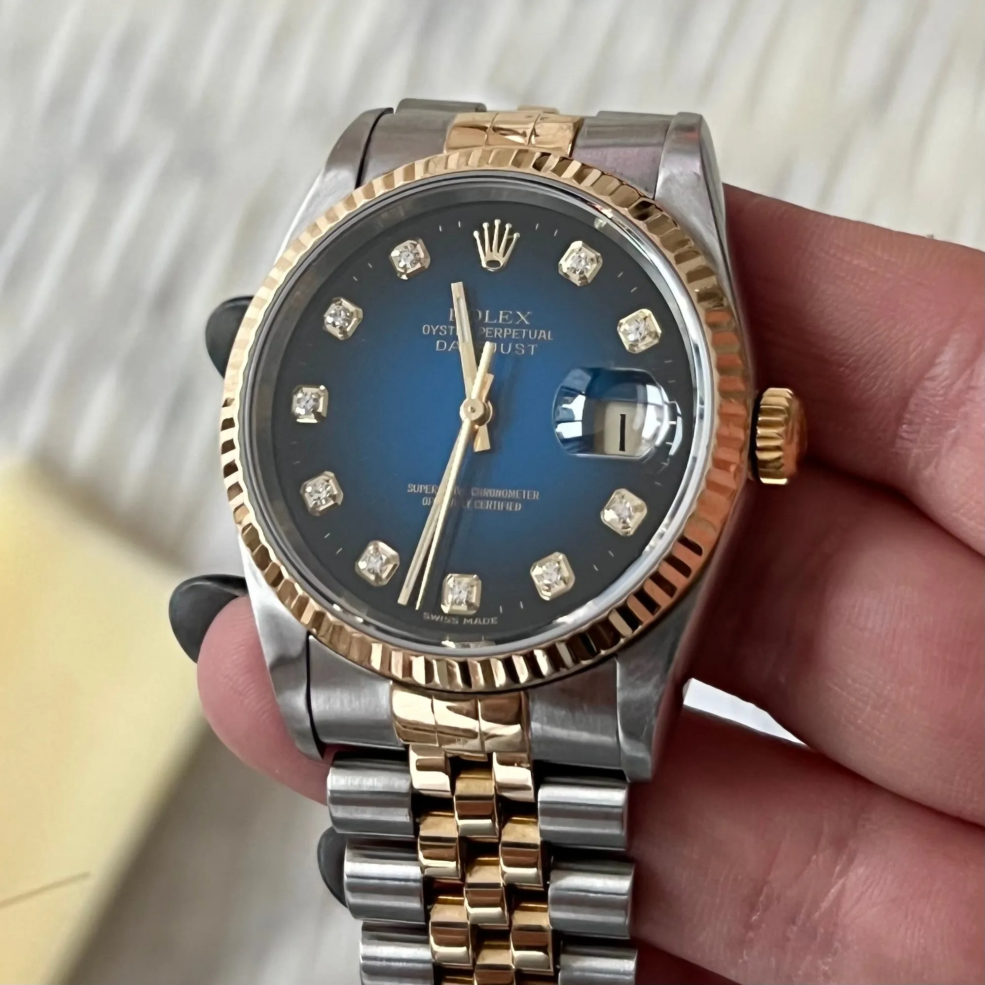 Refined Rolex Datejust Two-Tone 31mm Watch