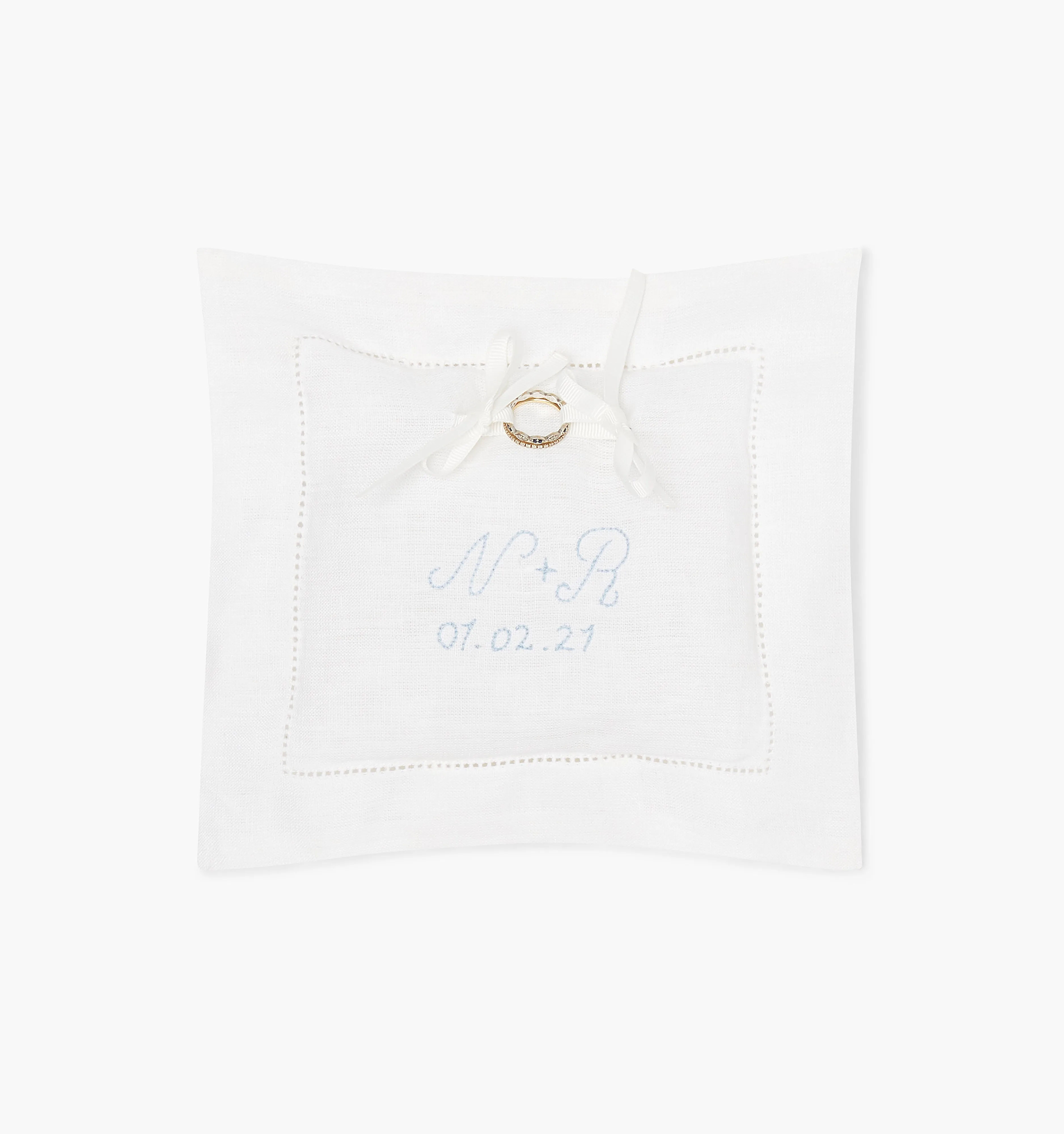 The Ring Pillow - Pure White