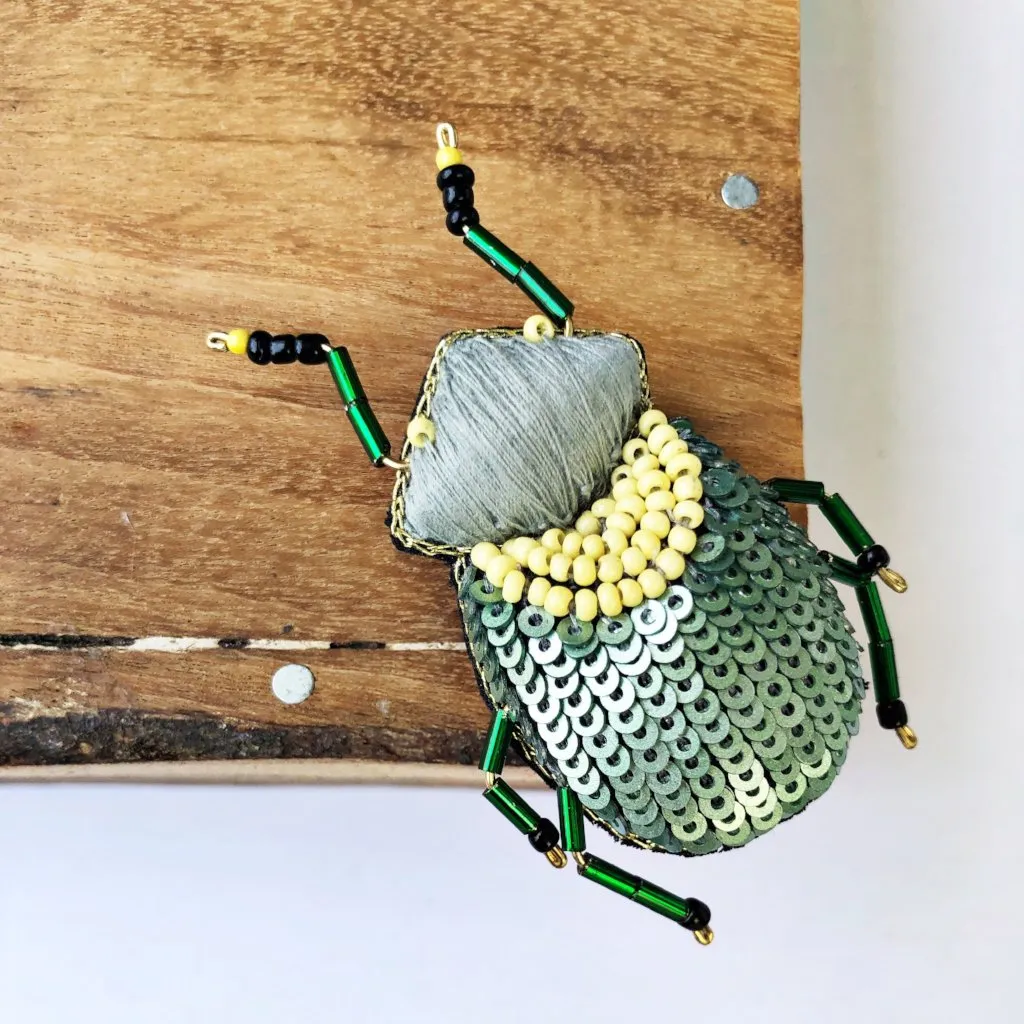 Viola Bug Brooch